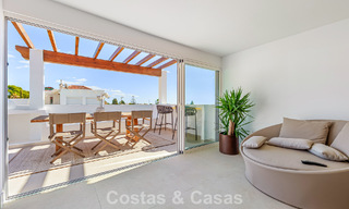 Renovated townhouse for sale on the golden mile, within walking distance of the beach and Puente Romano, Marbella 797341 