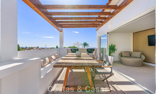 Renovated townhouse for sale on the golden mile, within walking distance of the beach and Puente Romano, Marbella 797342 