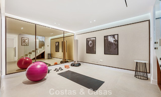 Renovated townhouse for sale on the golden mile, within walking distance of the beach and Puente Romano, Marbella 797347 