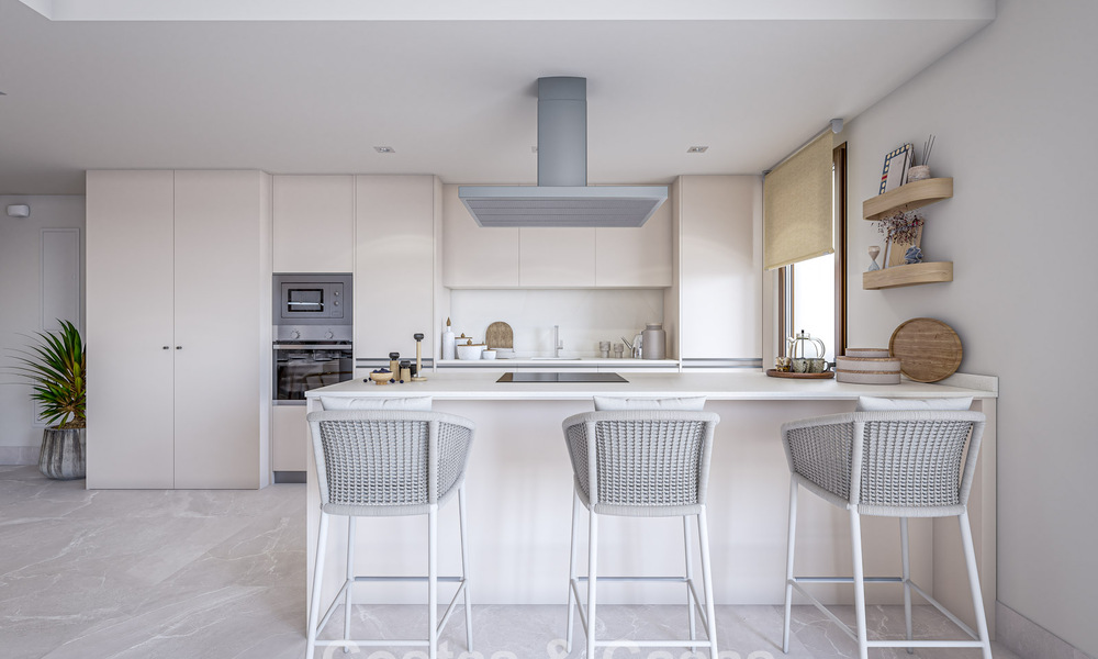 Modern new-build apartments with spectacular views for sale near Marbella on the Costa del Sol 797146