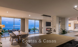 Exclusive, modern beachfront villa for sale with direct access to the beach in Mijas, Costa del Sol 797371 
