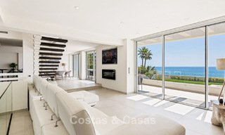 Exclusive, modern beachfront villa for sale with direct access to the beach in Mijas, Costa del Sol 797374 