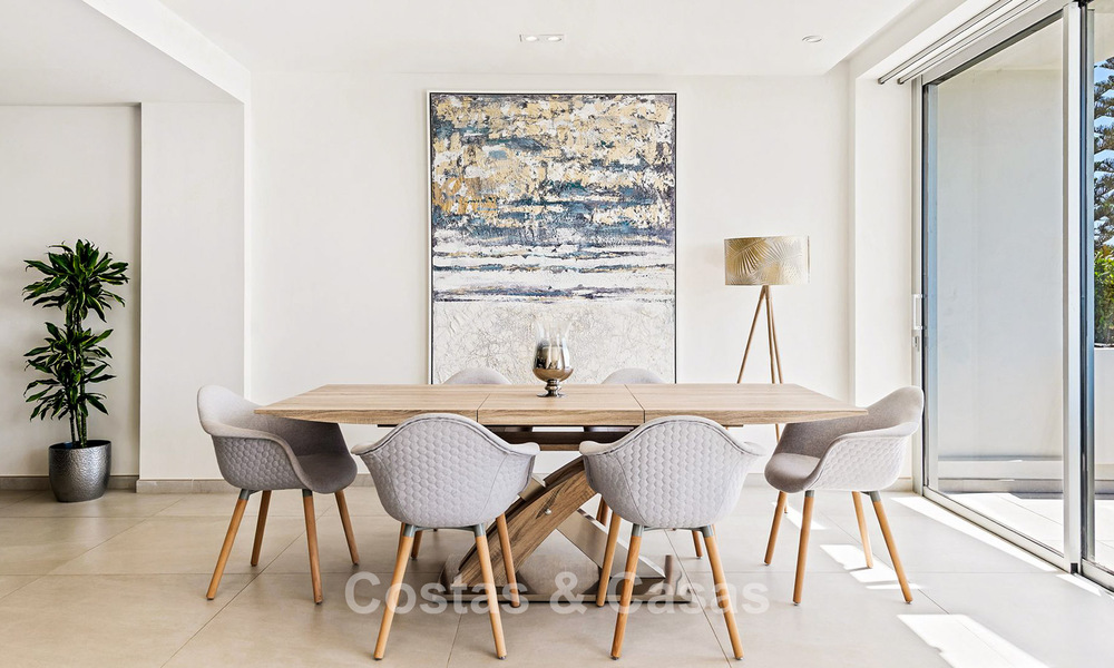 Exclusive, modern beachfront villa for sale with direct access to the beach in Mijas, Costa del Sol 797380