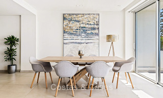 Exclusive, modern beachfront villa for sale with direct access to the beach in Mijas, Costa del Sol 797380 