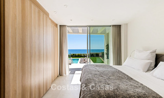 Exclusive, modern beachfront villa for sale with direct access to the beach in Mijas, Costa del Sol 797385 