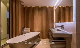 Exclusive, modern beachfront villa for sale with direct access to the beach in Mijas, Costa del Sol 797388 