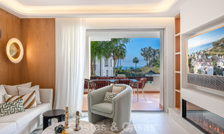 First-class apartment for sale with sea views in a beachfront complex on the New Golden Mile between Marbella and Estepona 797410 