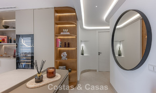 First-class apartment for sale with sea views in a beachfront complex on the New Golden Mile between Marbella and Estepona 797414 