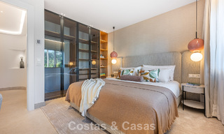 First-class apartment for sale with sea views in a beachfront complex on the New Golden Mile between Marbella and Estepona 797443 