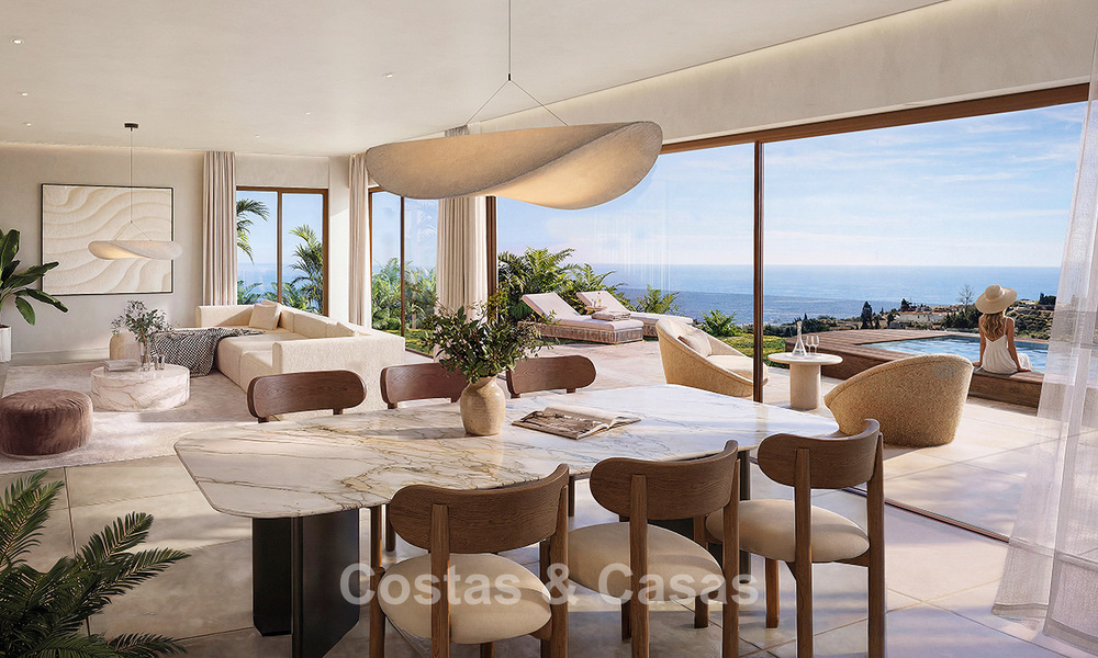 Launch! Innovative semi-detached villas for sale with private pool in a sought-after urbanisation in Fuengirola, Costa del Sol 797356