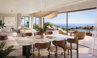 Launch! Innovative semi-detached villas for sale with private pool in a sought-after urbanisation in Fuengirola, Costa del Sol 797356 