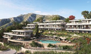 Launch! Innovative semi-detached villas for sale with private pool in a sought-after urbanisation in Fuengirola, Costa del Sol 797362 