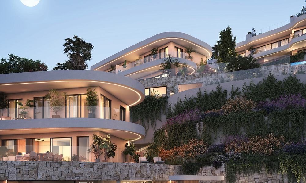 Launch! Innovative semi-detached villas for sale with private pool in a sought-after urbanisation in Fuengirola, Costa del Sol 797368