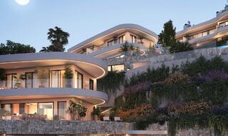 Launch! Innovative semi-detached villas for sale with private pool in a sought-after urbanisation in Fuengirola, Costa del Sol 797368 