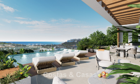 New villa project for sale close to the beach and golf courses in Casares, Costa del Sol 797466
