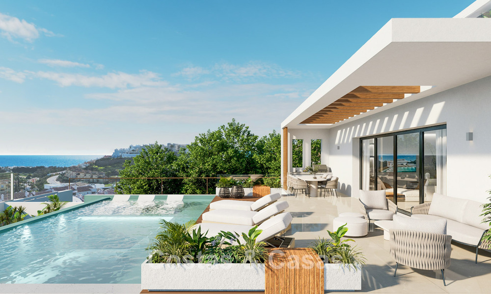 New villa project for sale close to the beach and golf courses in Casares, Costa del Sol 797467