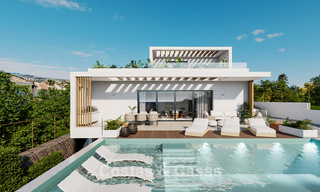 New villa project for sale close to the beach and golf courses in Casares, Costa del Sol 797468 