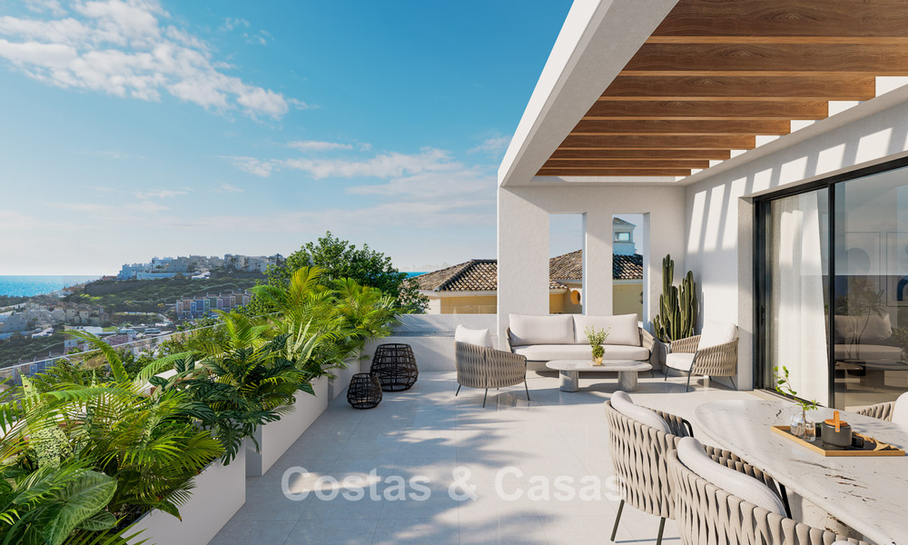 New villa project for sale close to the beach and golf courses in Casares, Costa del Sol 797469