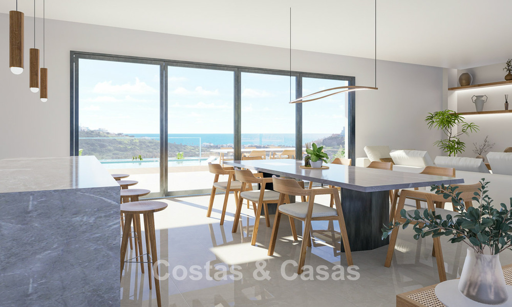 New villa project for sale close to the beach and golf courses in Casares, Costa del Sol 797470
