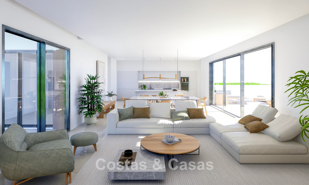 New villa project for sale close to the beach and golf courses in Casares, Costa del Sol 797471