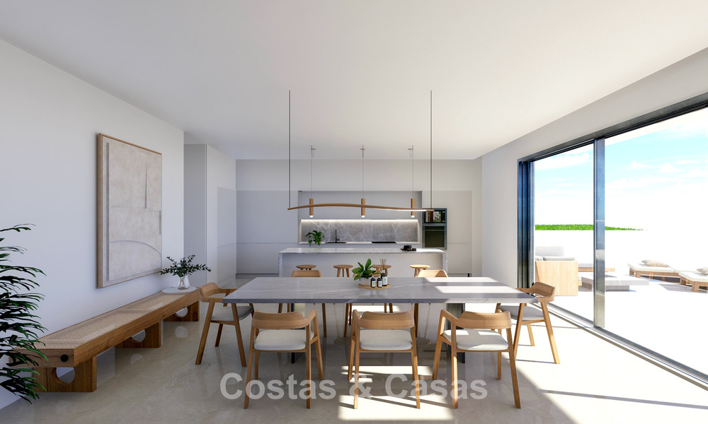 New villa project for sale close to the beach and golf courses in Casares, Costa del Sol 797472