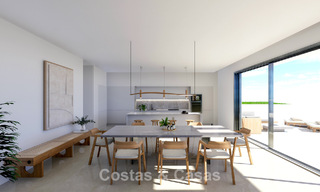 New villa project for sale close to the beach and golf courses in Casares, Costa del Sol 797472 