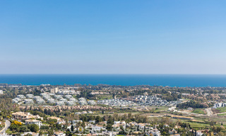Prestigious luxury penthouse with panoramic golf and sea views for sale in Marbella - Benahavís 797517 