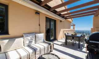Prestigious luxury penthouse with panoramic golf and sea views for sale in Marbella - Benahavís 797526 