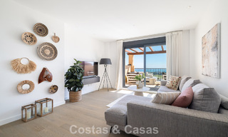 Prestigious luxury penthouse with panoramic golf and sea views for sale in Marbella - Benahavís 797537 