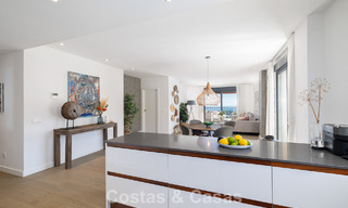 Prestigious luxury penthouse with panoramic golf and sea views for sale in Marbella - Benahavís 797542 