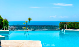 Prestigious luxury penthouse with panoramic golf and sea views for sale in Marbella - Benahavís 797871 