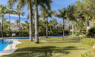 Luxury beachside apartment with private garden for sale just steps from the beach near Puerto Banús, Marbella 797559 