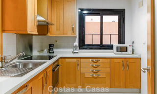 Luxury beachside apartment with private garden for sale just steps from the beach near Puerto Banús, Marbella 797560 