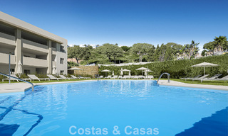 Contemporary luxury new-build apartments with enchanting sea views for sale in Manilva, Costa del Sol 797562 