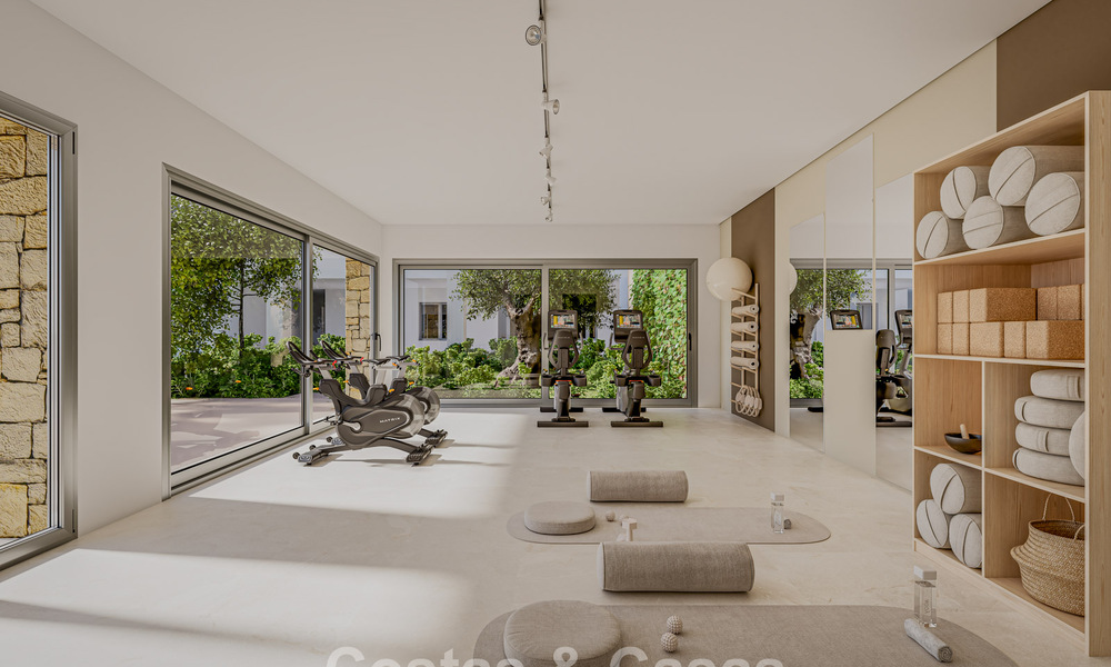 Contemporary luxury new-build apartments with enchanting sea views for sale in Manilva, Costa del Sol 797564