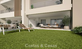 Contemporary luxury new-build apartments with enchanting sea views for sale in Manilva, Costa del Sol 797570 