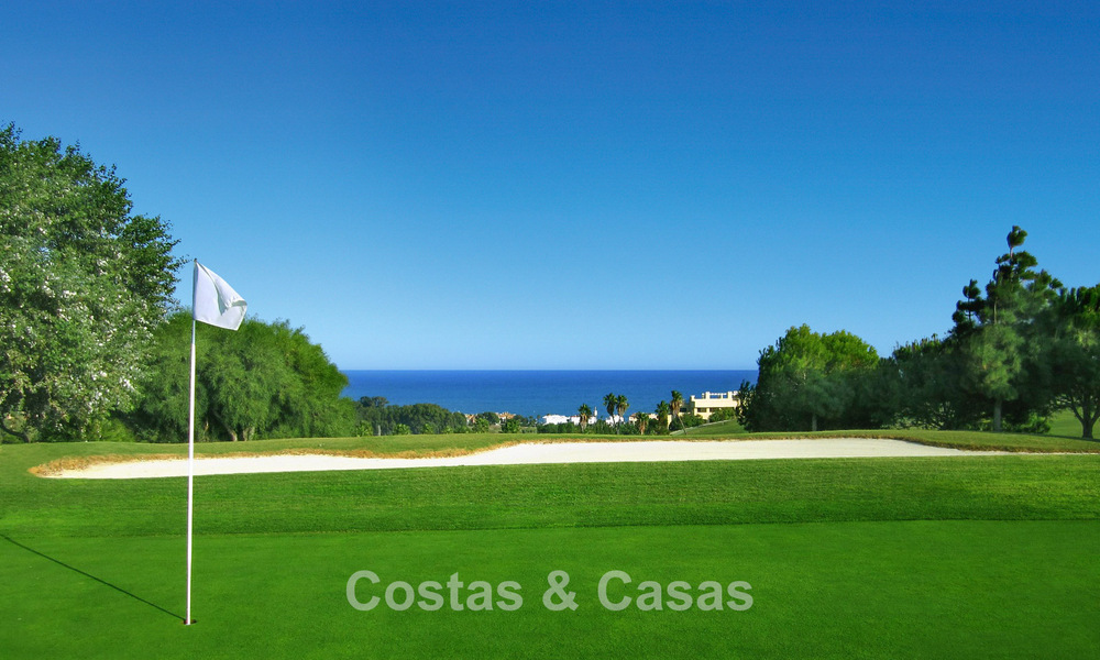Contemporary luxury new-build apartments with enchanting sea views for sale in Manilva, Costa del Sol 797574