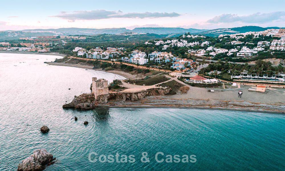 Contemporary luxury new-build apartments with enchanting sea views for sale in Manilva, Costa del Sol 797577