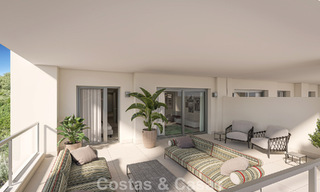 Contemporary luxury new-build apartments with enchanting sea views for sale in Manilva, Costa del Sol 797580 