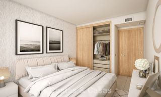 Contemporary luxury new-build apartments with enchanting sea views for sale in Manilva, Costa del Sol 797585 