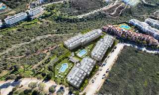 Contemporary luxury new-build apartments with enchanting sea views for sale in Manilva, Costa del Sol 797588 