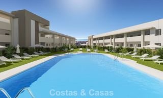 Contemporary luxury new-build apartments with enchanting sea views for sale in Manilva, Costa del Sol 797592 