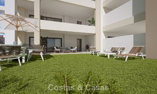 Contemporary luxury new-build apartments with enchanting sea views for sale in Manilva, Costa del Sol 797594 