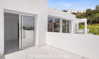 Brand-new modern villa with panoramic sea views for sale in a natural setting east of Marbella town centre 797595 