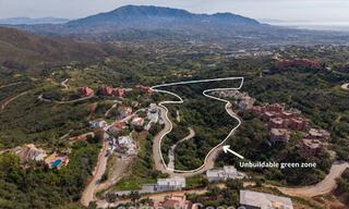 Brand-new modern villa with panoramic sea views for sale in a natural setting east of Marbella town centre 797606 
