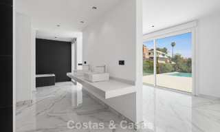 Brand-new modern villa with panoramic sea views for sale in a natural setting east of Marbella town centre 797619 