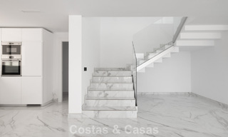 Brand-new modern villa with panoramic sea views for sale in a natural setting east of Marbella town centre 797625 