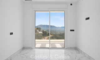 Brand-new modern villa with panoramic sea views for sale in a natural setting east of Marbella town centre 797632 