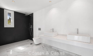 Brand-new modern villa with panoramic sea views for sale in a natural setting east of Marbella town centre 797634 