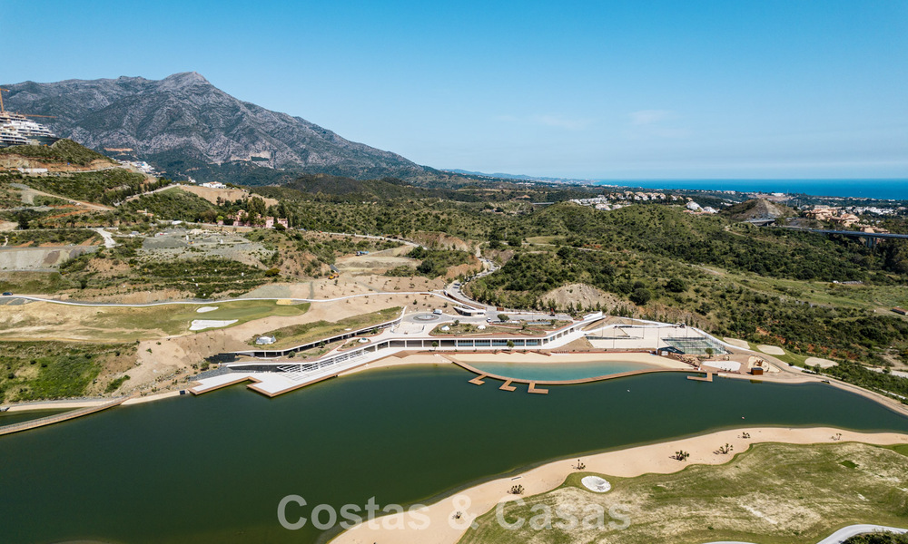 Bright, contemporary luxury penthouse for sale with sea views in the hills of La Quinta Resort in Marbella - Benahavís 797678